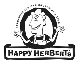 HAPPY HERBERT'S SPREADING JOY ONE CRUNCH AT A TIME trademark