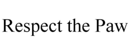 RESPECT THE PAW trademark