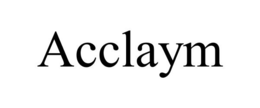 ACCLAYM trademark