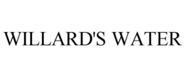 WILLARD'S WATER trademark