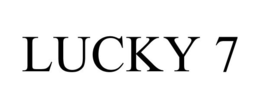 LUCKY 7 trademark