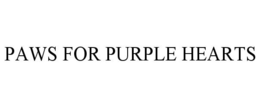 PAWS FOR PURPLE HEARTS trademark