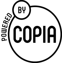 POWERED BY COPIA trademark
