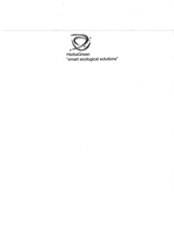 HERBAGREEN "SMART ECOLOGICAL SOLUTIONS" trademark