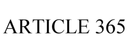 ARTICLE 365 trademark