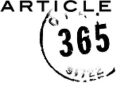 ARTICLE 365 trademark