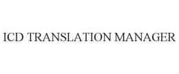 ICD TRANSLATION MANAGER trademark