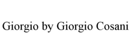GIORGIO BY GIORGIO COSANI trademark