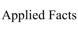APPLIED FACTS trademark