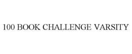 100 BOOK CHALLENGE VARSITY trademark