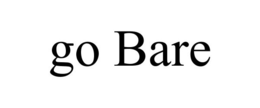 GO BARE trademark