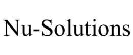 NU-SOLUTIONS trademark