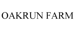 OAKRUN FARM trademark