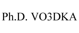 PH.D. VO3DKA trademark
