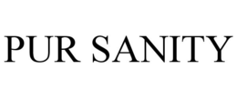 PUR SANITY trademark