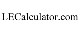 LECALCULATOR.COM trademark