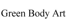 GREEN BODY ART trademark