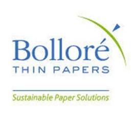 BOLLORÉ THIN PAPERS SUSTAINABLE PAPER SOLUTIONS trademark
