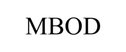 MBOD trademark