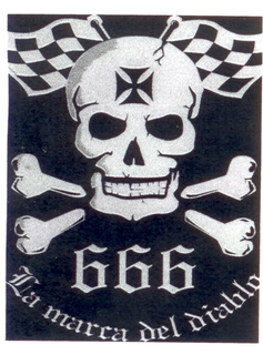 LA MARCA DEL DIABLO 666 trademark