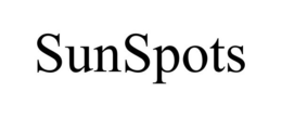 SUNSPOTS trademark