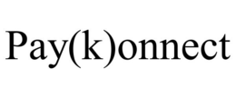 PAY(K)ONNECT trademark