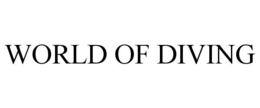 WORLD OF DIVING trademark
