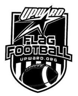 UPWARD FLAG FOOTBALL UPWARD.ORG trademark