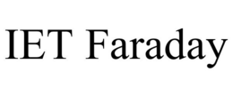 IET FARADAY trademark