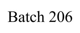 BATCH 206 trademark
