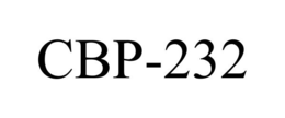 CBP-232 trademark