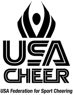 USA CHEER USA FEDERATION FOR SPORT CHEERING trademark