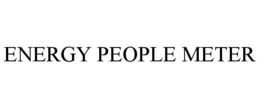 ENERGY PEOPLE METER trademark