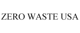 ZERO WASTE USA trademark