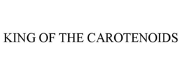 KING OF THE CAROTENOIDS trademark