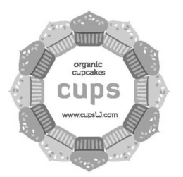 ORGANIC CUPCAKES CUPS WWW.CUPSLJ.COM trademark