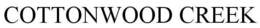 COTTONWOOD CREEK trademark