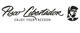 PISCO LIBERTADOR ENJOY YOUR FREEDOM trademark