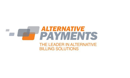 ALTERNATIVE PAYMENTS THE LEADER IN ALTERNATIVE BILLING SOLUTIONS trademark