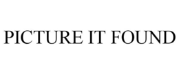 PICTURE IT FOUND trademark