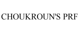 CHOUKROUN'S PRF trademark