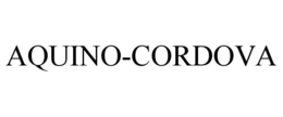 AQUINO-CORDOVA trademark