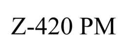 Z-420 PM trademark