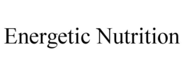 ENERGETIC NUTRITION trademark