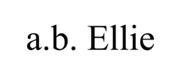A.B. ELLIE trademark