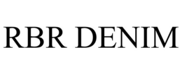 RBR DENIM trademark