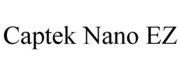 CAPTEK NANO EZ trademark