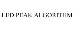 LED PEAK ALGORITHM trademark