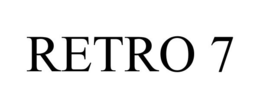 RETRO 7 trademark