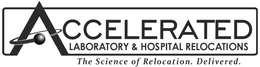 ACCELERATED LABORATORY & HOSPITAL RECLOCATIONS THE SCIENCE OF RELOCATION. DELIVERED. trademark